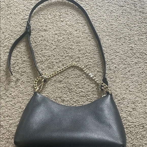 Kate Spade Black Textured Shoulder Bag - Picture 2 of 4